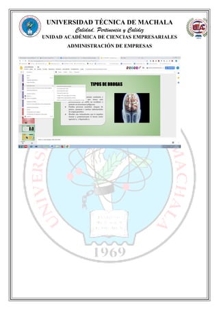 UNIVERSIDAD TÉCNICA DE MACHALA
Calidad, Pertinencia y Calidez
UNIDAD ACADÉMICA DE CIENCIAS EMPRESARIALES
ADMINISTRACIÓN DE EMPRESAS
 