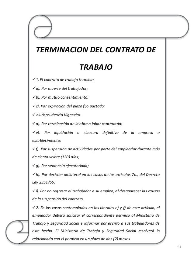 Portafolio del derecho laboral colombiano