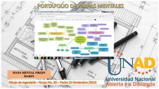 MAPA MENTAL FREDY
MARIN
 