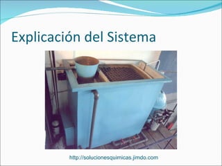 Explicación del Sistema




         http://solucionesquimicas.jimdo.com
 