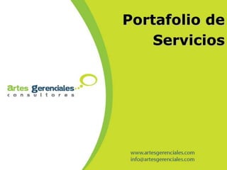 Portafolio de
    Servicios
 