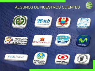 ALGUNOS DE NUESTROS CLIENTES

Visionary
Technologies
Group

 