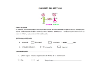 Portafolio de servicios