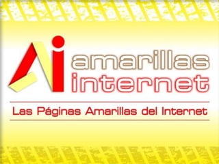 Portafolio de servicios amarillas internet 2010.