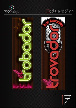 17
Rotulación
 