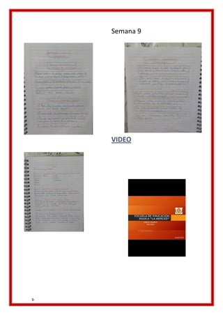 b
Semana 9
VIDEO
 