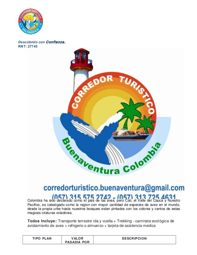 Portafolio Expediciones Corredor Turistico Del Pacifico X Portafolio Expediciones Corredor Turistico Del Pacifico X
