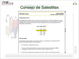 Consejo de SalesMax
 