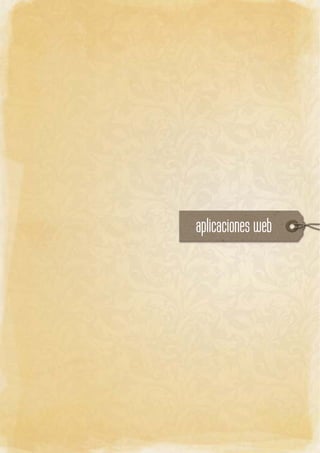 aplicaciones web
 