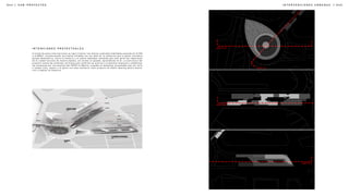 | 0 4 5
0 4 4 | S U B - P R O Y E C T O S
A través de estas intervenciones se logra triplicar los metros cuadrados habitables pasando de 13,700
a 41,000m², transformando una fuente olvidada con los años en un memorial que la gente recordará
porque desentierra, marca la historia y la vuelve habitable, haciendo que esta parte tan importante
de la ciudad funcione de manera óptima, sin olvidar el pasado, aprendiendo de él. La estructura del
proyecto consta de columnas verticales que conforme se acercan a la glorieta empiezan a simbolizar
las ausencias por las muertes del COVID en México, creando un memorial atravesable que sin verlo
a simple vista, separa a la gente con sana distancia. Este proyecto de Public Spacing quiere buscar
vivir y habitar en memoria.
I N T E N C I O N E S P R O Y E C T U A L E S
I N T E R V E N C I O N E S U R B A N A S
 