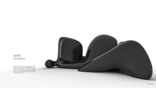 R E N D E R S
/ 0 0 5
A través de los años he incursionado en dife-
rentes ámbitos no sólo arquitectónicos, sino
artísticos y creativos. Los trabajos que pre-
sento en esta sección son sólo una pequeña
parte de las cosas que he hecho, en donde
pretendo enseñar algunos renders que he he-
cho, maquetas y arte.
3 D S M A X
 