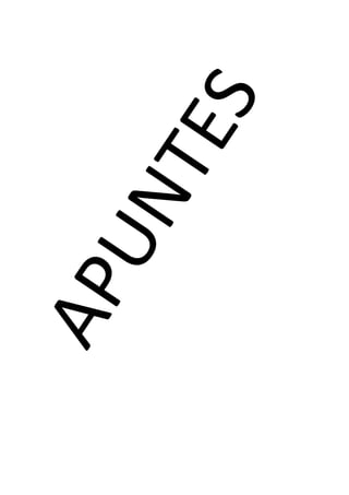 APUNTES
 