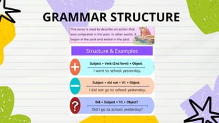 GRAMMAR STRUCTURE
 
