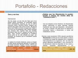    Portafolio - Redacciones          Por su morfología:         1.2.3.1. Monocotiledóneas: se caracterizan porque sus plántulas poseen un sólo cotiledón. Sus hojas con frecuencia son largas, estrechas y con las nervaduras paralelas. Aunque dentro de esta categoría se incluyen diversos grupos botánicos (gramíneos, ciperáceos, juncáceos, liliáceos), como malezas nos interesan fundamentalmente dos familias: las gramíneas y las ciperáceas. Las gramíneas se caracterizan porque tienen el tallo con nudos, son de forma cilíndrica- aplanada y las hojas van en dos direcciones. Las ciperáceas tienen el tallo macizo, sin nudos y en forma triangular (con tres caras), y sus hojas están dispuestas en tres direcciones.         1.2.3.2. Dicotiledóneas: según Fedearroz, se caracterizan porque sus plántulas poseen dos cotiledones o dos falsas hojas que, frecuentemente, se desarrollan al salir a la superficie.  Aunque dentro …...INTRODUCCIÓN        Definir el concepto de calidad del café no es asunto sencillo, ya que existen dos formas de apreciar este producto. Según Pizano (s/f), una es de tipo subjetivo y tiene que ver con las características sensoriales, es  decir, aquellas percibidas por una persona, como son sabor, cuerpo y aroma. La otra es de tipo objetivo y se refiere a las características físicas del grano, como color, tamaño, textura, contenido de humedad, olor, apariencia, impurezas y defectos contenidos en una muestra (malformaciones, coloraciones atípicas y daños mecánicos –producidos por equipos y máquinas-).         Para este documento, usaremos el concepto de calidad de tipo objetivo, a la cual también nos referiremos como calidad física.Texto redactado para  introducción del libro guía “Evaluación de la calidad física del café”. Instituto de Educación Virtual y a Distancia –IEVD- Uniminuto.  Abril de 2009Corrección de estilo libro de guía “Importancia de las malezas en el cultivo del arroz”. Instituto de Educación Virtual y a Distancia –IEVD- Uniminuto. Abril de 2009