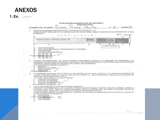 ANEXOS
1. Examen de diagnóstico
 