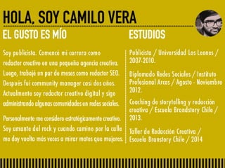 Social Media Freelance - Camilo Vera.