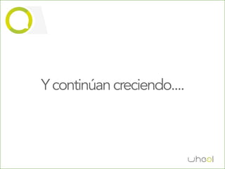 Y continúan creciendo....
 