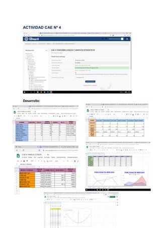 ACTIVIDAD CAE Nº 4
Desarrollo:
 
