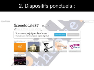 2. Dispositifs ponctuels : 
1er au 3 juillet 2013 BIBLIOQUEST EPISODE 2 127 
 