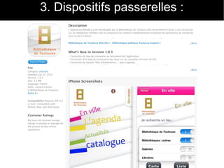 3. Dispositifs passerelles : 
 