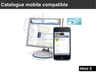 Catalogue mobile compatible 
Html 5 
 