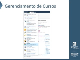 Gerenciamento de Cursos
 