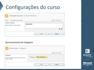 Configurações do curso




Gerenciamento de Categoria
 