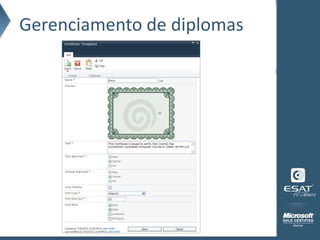 Gerenciamento de diplomas
 