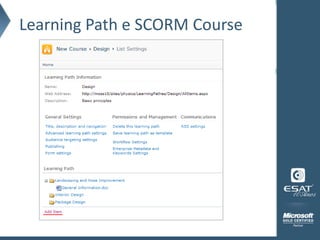 Learning Path e SCORM Course
 