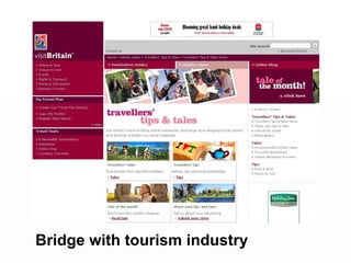 Visit Britain Bridge with tourism industry 
