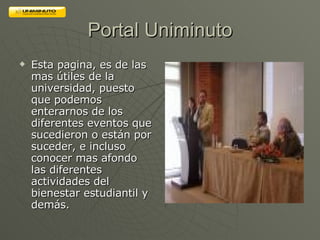 Portal Uniminuto ,[object Object]