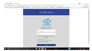 Portal CAPES - CAFe e Help Desks