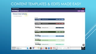 CONTENT TEMPLATES & EDITS MADE EASY
 