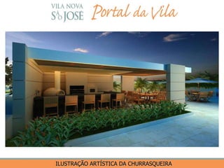 ILUSTRAÇÃO ARTÍSTICA DA CHURRASQUEIRA 