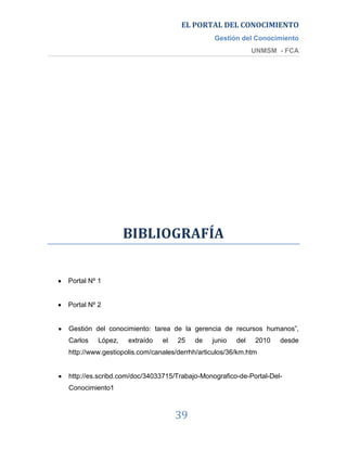 Portal del Conocimiento