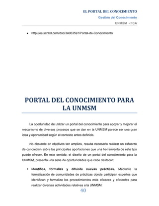 Portal del Conocimiento