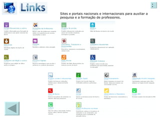 Sites e portais nacionais e internacionais para auxiliar a pesquisa e a formação de professores. X 