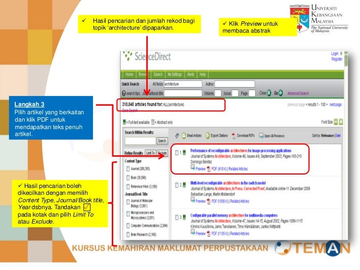 Kemahiran Portal e-Jurnal UKM