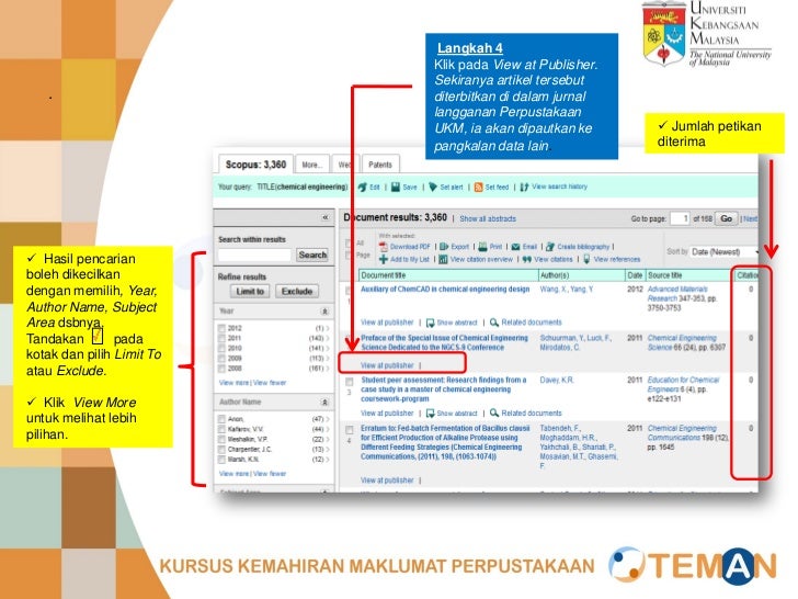 Kemahiran Portal e-Jurnal UKM
