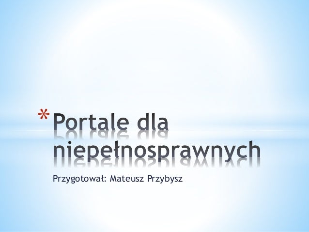 Serwis randkowy dla osób niepełnosprawnych za darmo