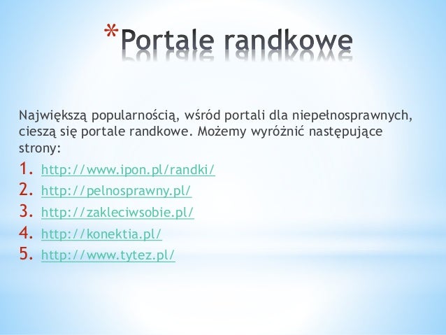 Adres strony randkowej