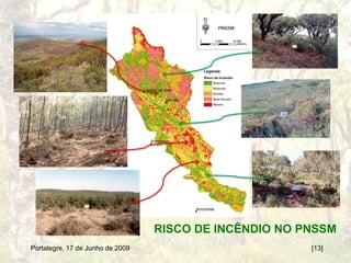 RISCO DE INCÊNDIO NO PNSSM
Portalegre, 17 de Junho de 2009                         [13]
 