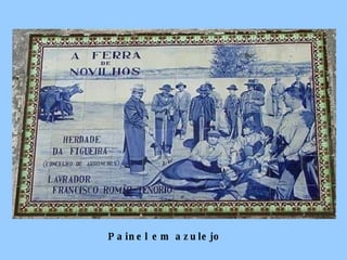 Painel em azulejo 