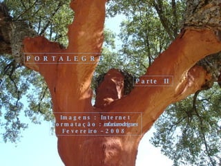 P O R T A L E G R E   Parte  II   Imagens :  Internet Formatação :  mfariarodrigues  Fevereiro – 2008   