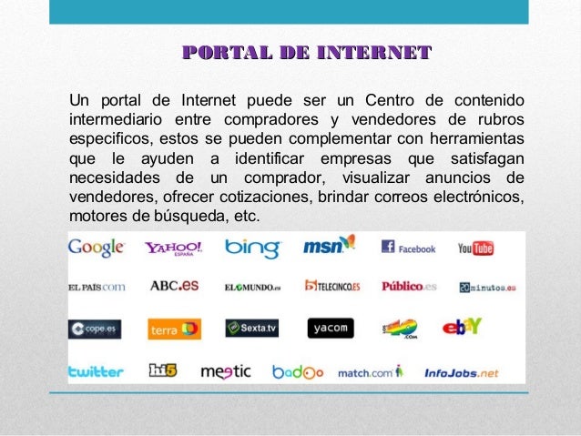 Que Es Un Portal De Internet