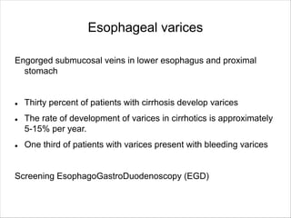Portal hypertension | PDF