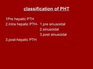 Portal hypertension | PPT