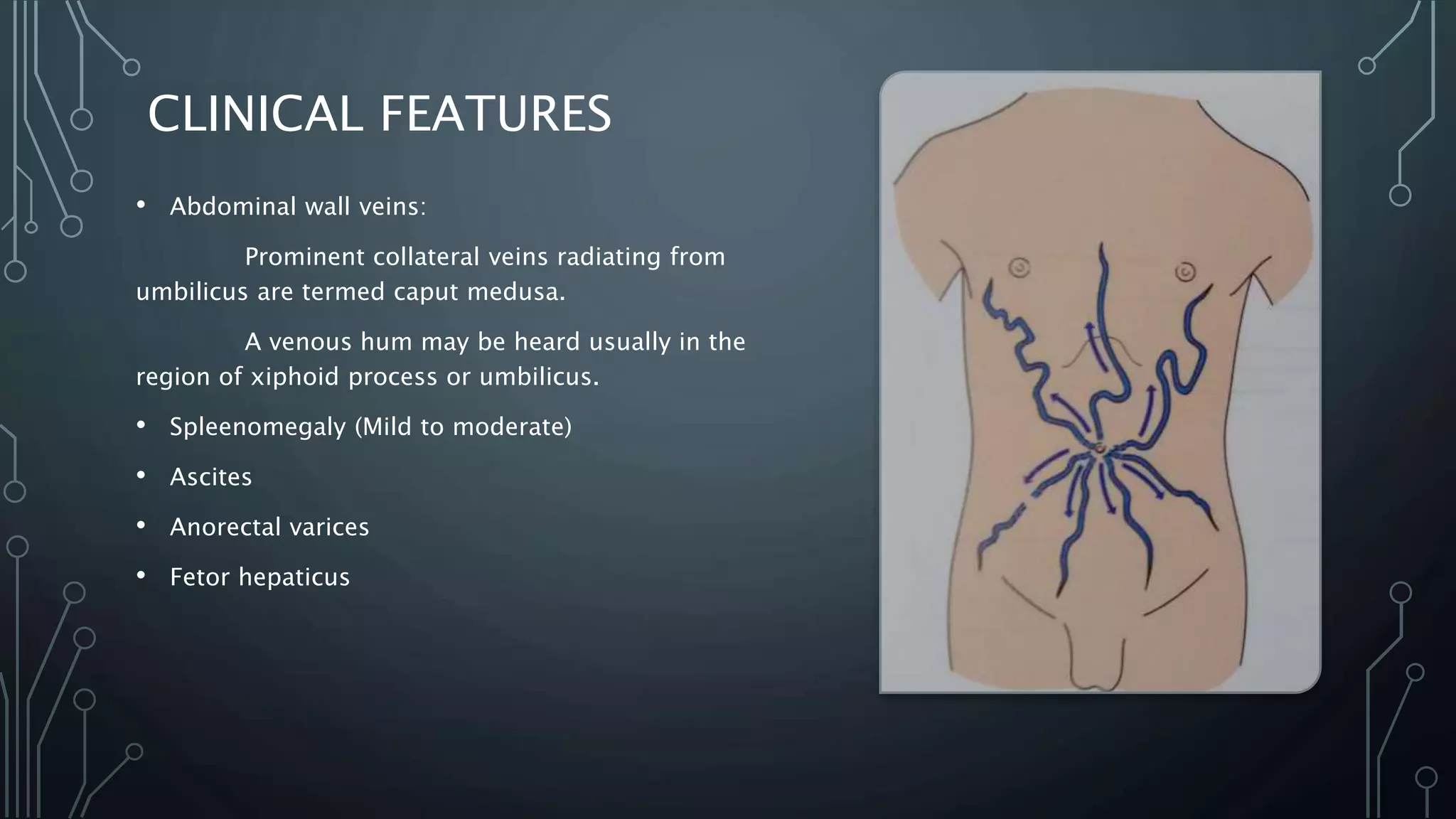 Caput Med Portal hypertension | PPTX