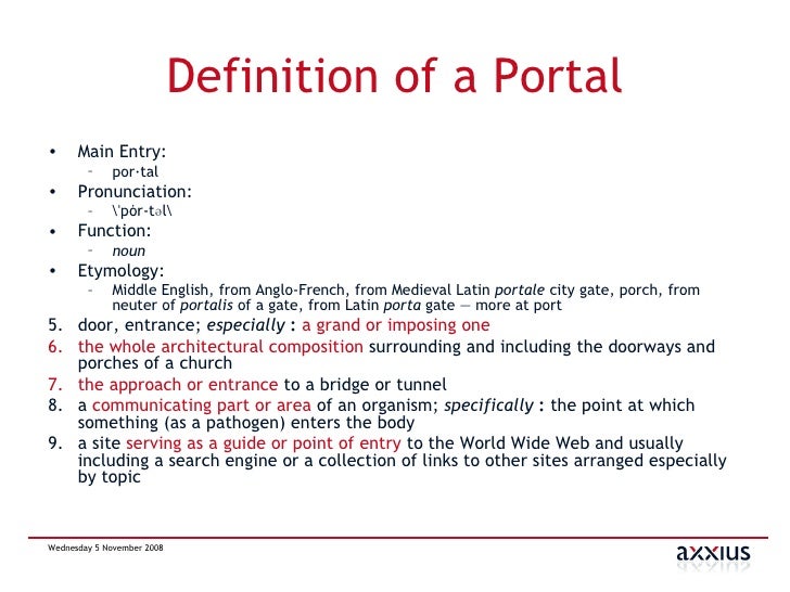 Introduction To Portals