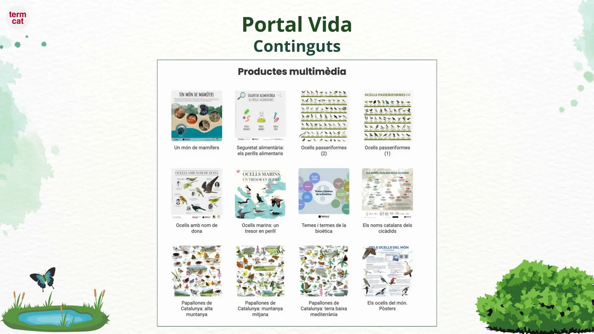 Portal Vida: La terminologia de les ciències de la vida amb un sol clic. M. Antònia Julià